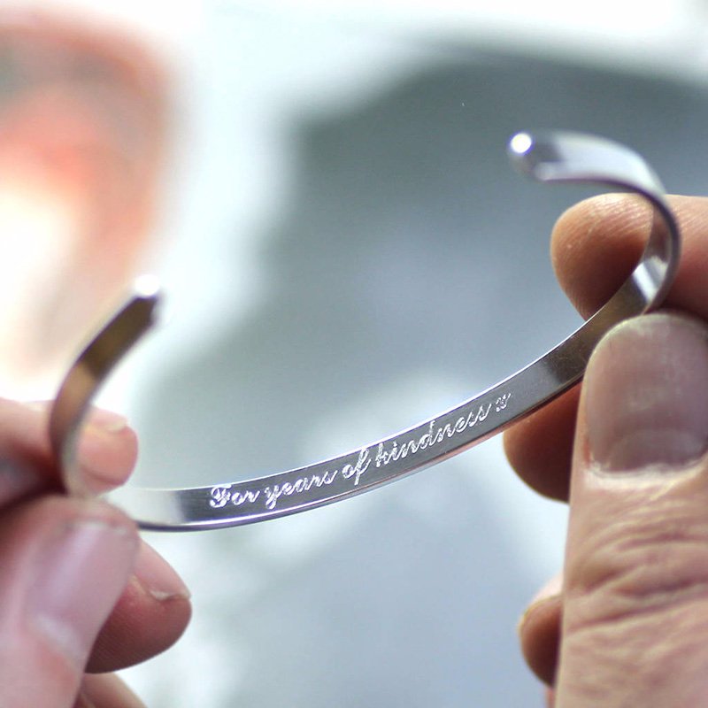 Vnox Dropshipping Customized B - Coordinates Bracelet review and price
