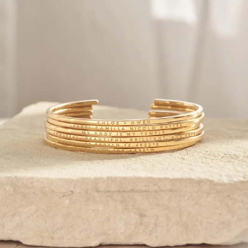 Couple Engrave Name Text Custo - Coordinates Bracelet review and price