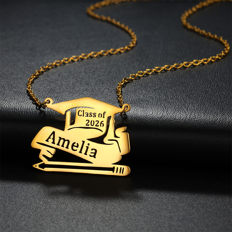 Auxauxme Custom Name Graduatio - Name Necklace Custom review and price