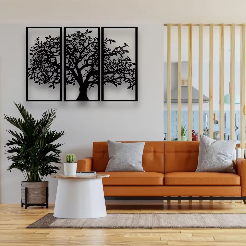 3Pcs Family Tree Metal Wall De - Family Tree Print review and price