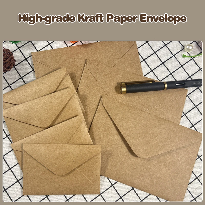 50pcs Kraft Brown Paper Envelo - Wax Seal Letter Kit review and price
